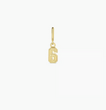 Varsity Numbers Parker Charms
