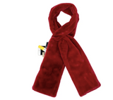 Faux Fur Scarf W/ Zippered Pocket