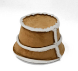 Faux Fur/Suede Floppy Hat