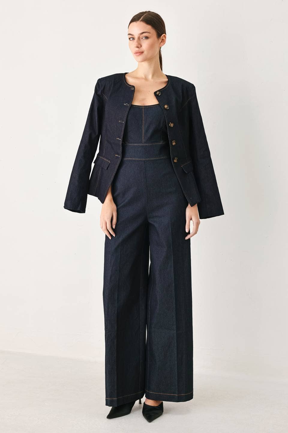 Denim Jumpsuit