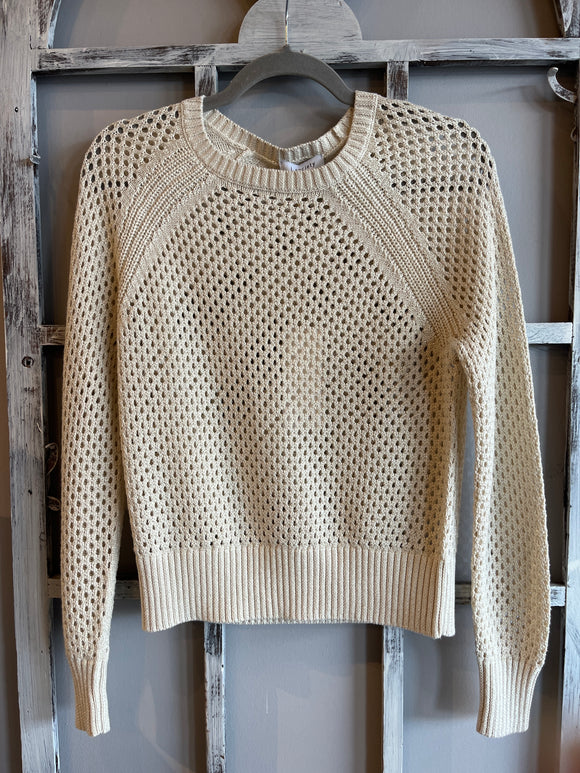 Open Stitch Sweatshirt