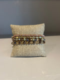 Four Stack Beaded Bracelet