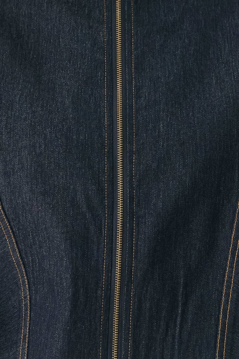 Denim Capelet Top