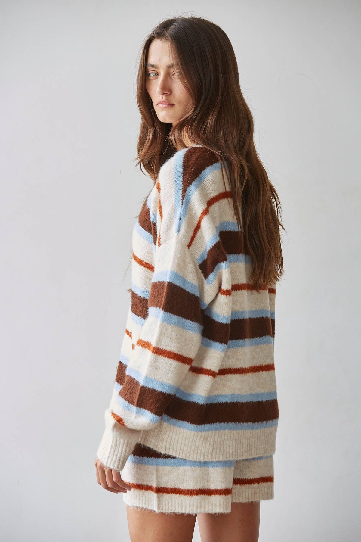 Striped Cardigan