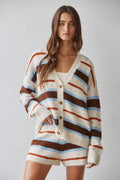 Striped Cardigan