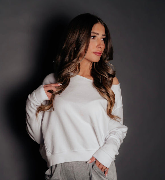 Maggie Off The Shoulder Pullover