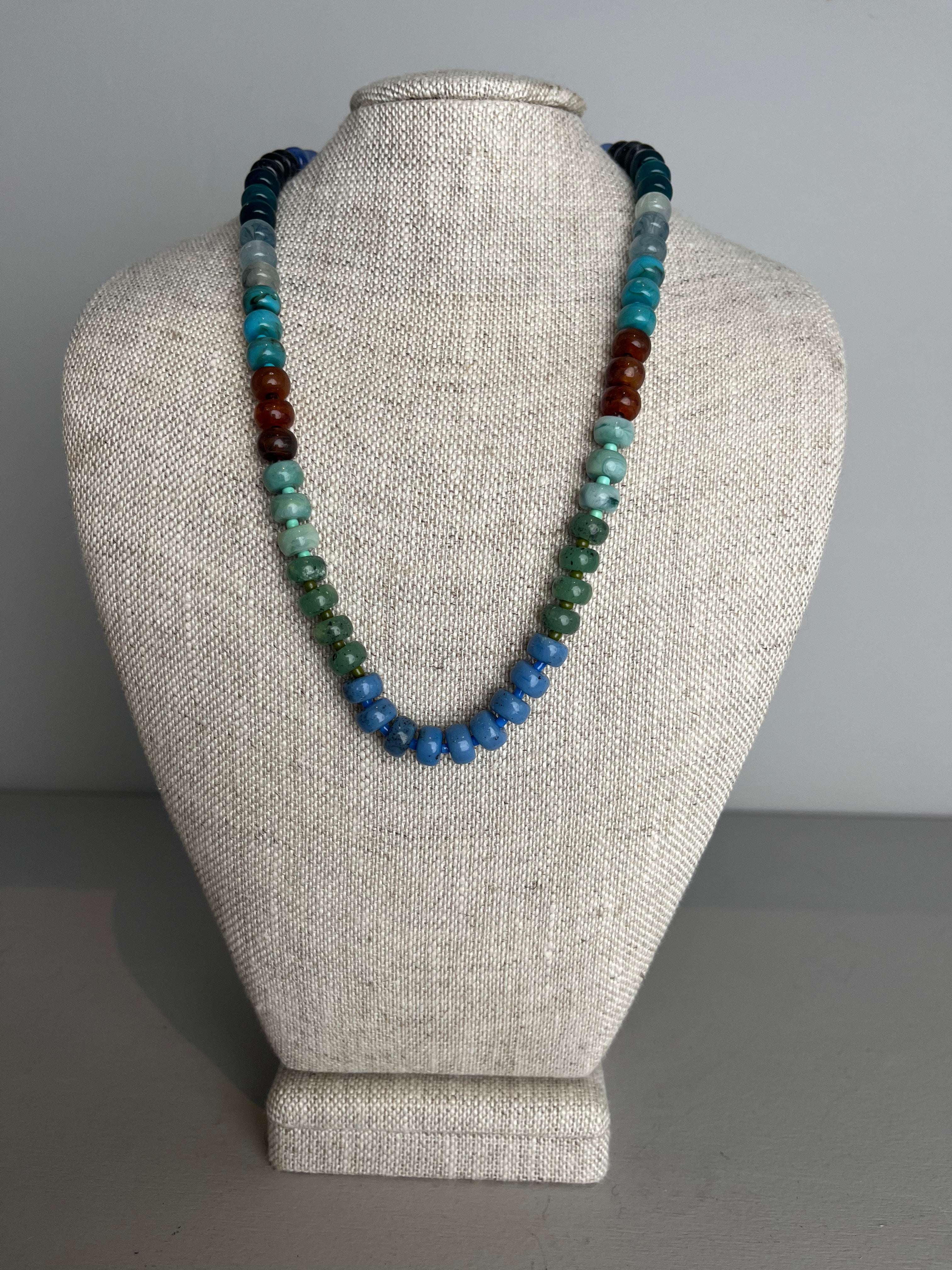 Resin Beaded Necklace