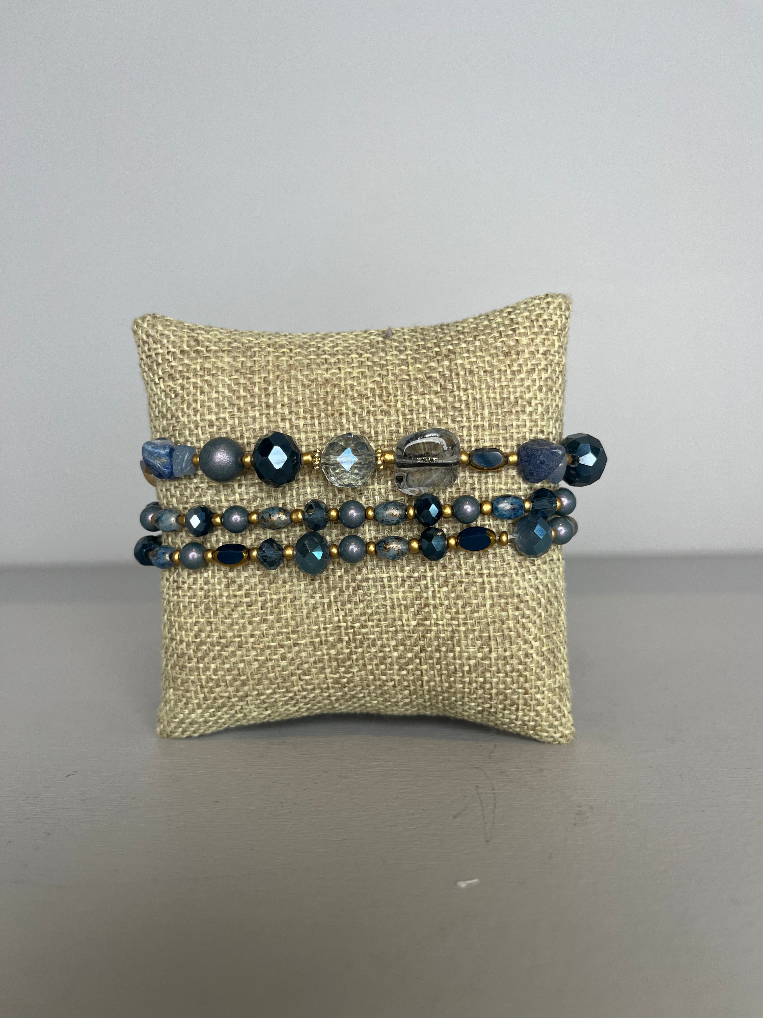 3 Stack Beaded Set