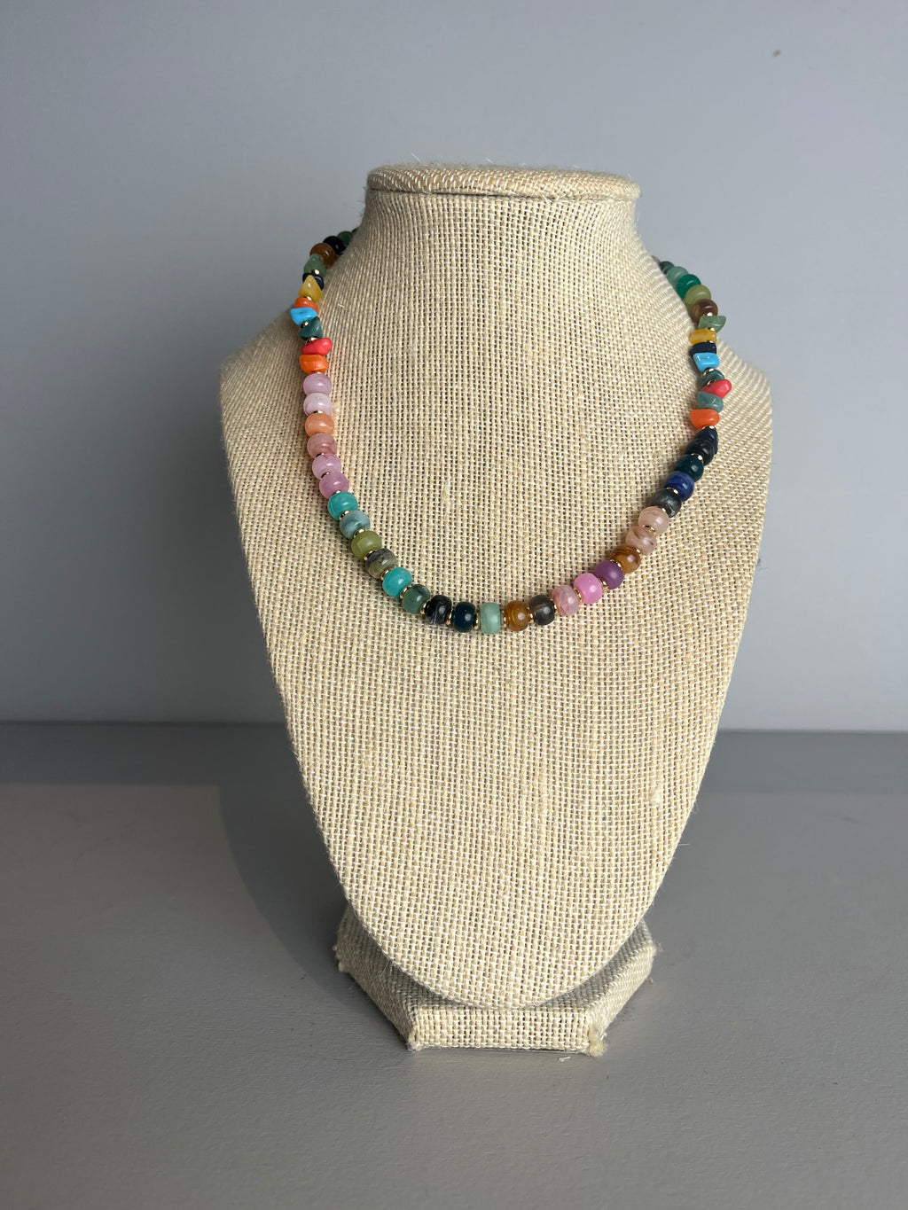 Resin Beaded Necklace