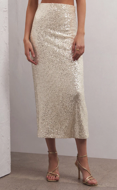 Saturn Sequin Skirt