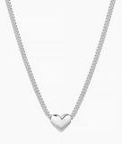 Lou Heart Charm Necklace