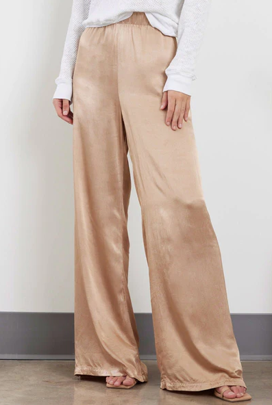 Call Chill Silky Wide Leg Long Pant