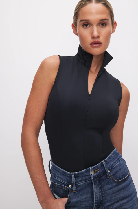 Scuba Turtleneck Tank Bodysuite