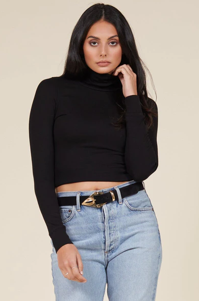 Felix Crop Turtleneck