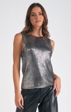 Crewneck Sleeveless Sweater