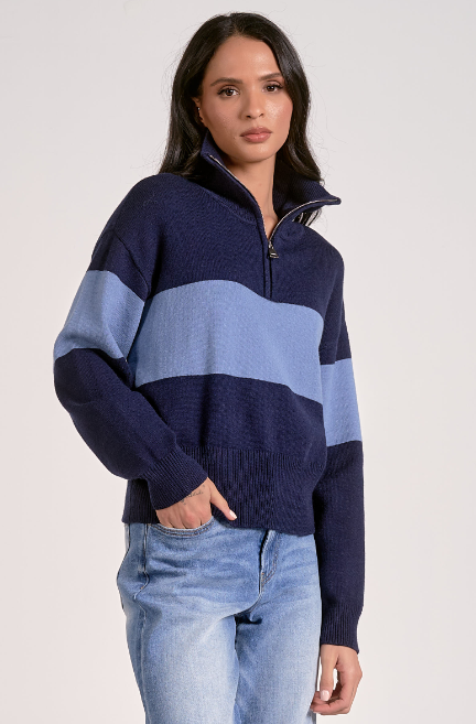 Quarter Zip Sweater