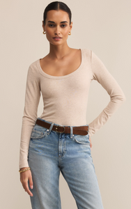 Second Skin Scoop Neck Top