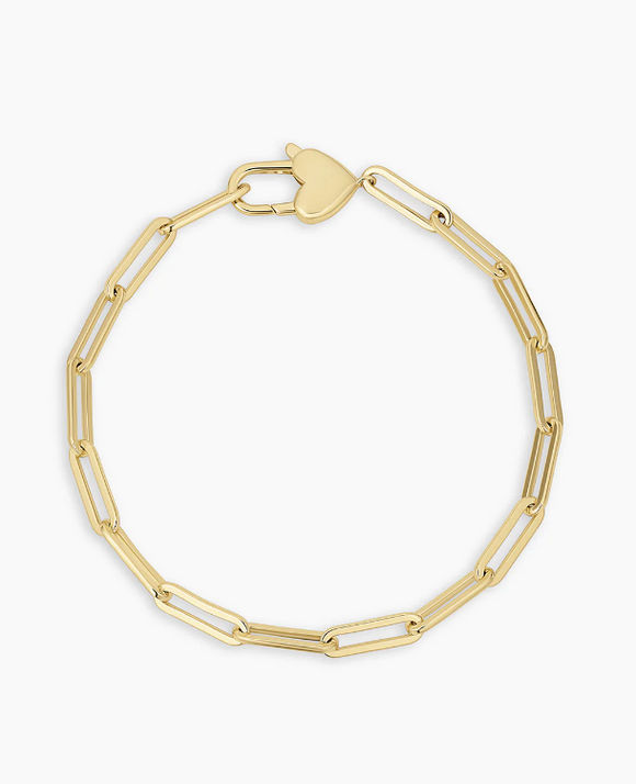 Heart Padlock Bracelet
