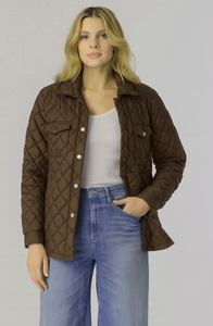 Quilted Shirt Jacket
