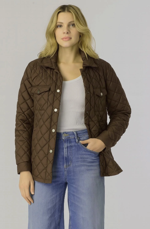 Quilted Shirt Jacket