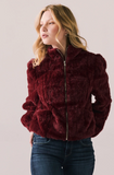Cabernet Puff Sleeve Jacket