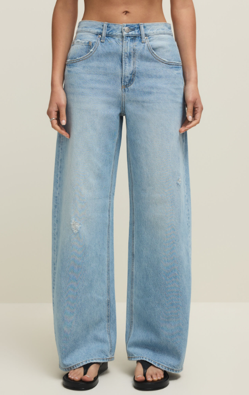 Remi High Rise Bowed Wide