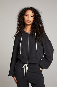 Abilenee Cotton Fleece Zip Up