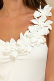 Justine Floral Applique Bodysuit