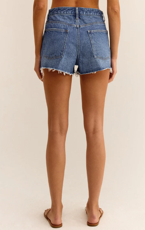 Classic Hi Rise Denim Short