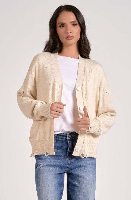 Distressed Cardigan