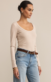 Second Skin Scoop Neck Top