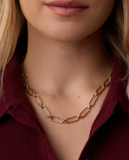 Zoey Statement Link Necklace