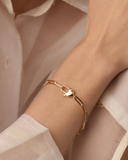 Heart Padlock Bracelet