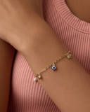 Connection Mini Charm Bracelet