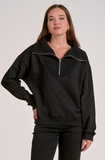 Oversize Quarter Zip