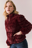 Cabernet Puff Sleeve Jacket