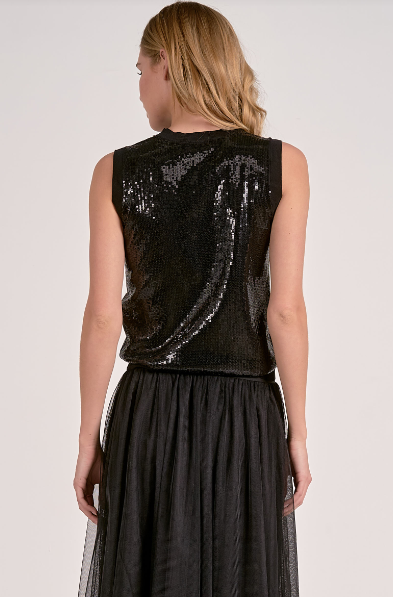 Harper Glitter Top