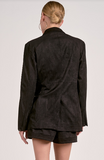 Suede Blazer