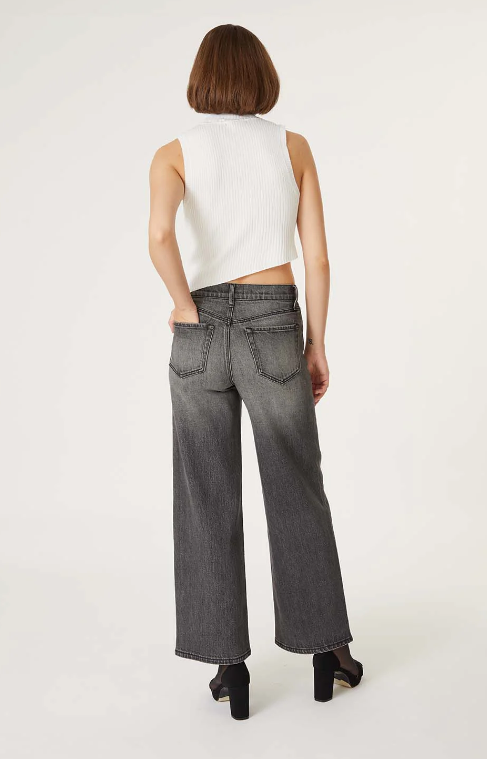 SOHO Fitted Wide Leg Jeans
