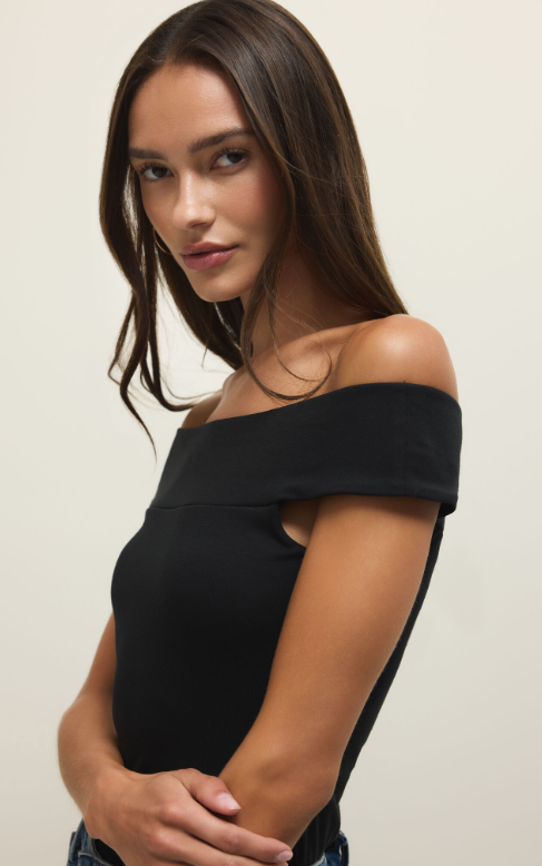 Second Skin Off Shoulder Top