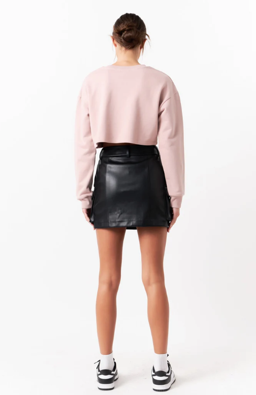 Cropped Long Sleeve Sweashirt