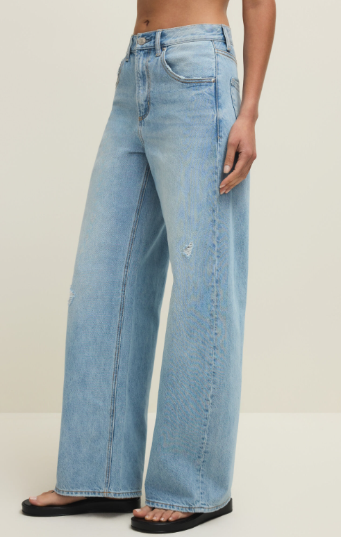 Remi High Rise Bowed Wide