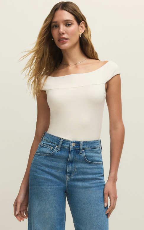 Second Skin Off Shoulder Top