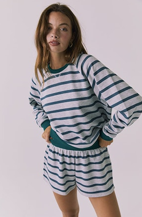 Resort Stripe Pullover