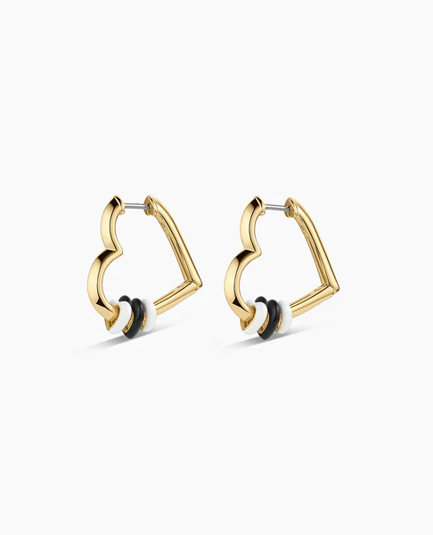 Campbell Heart Bead Earrings