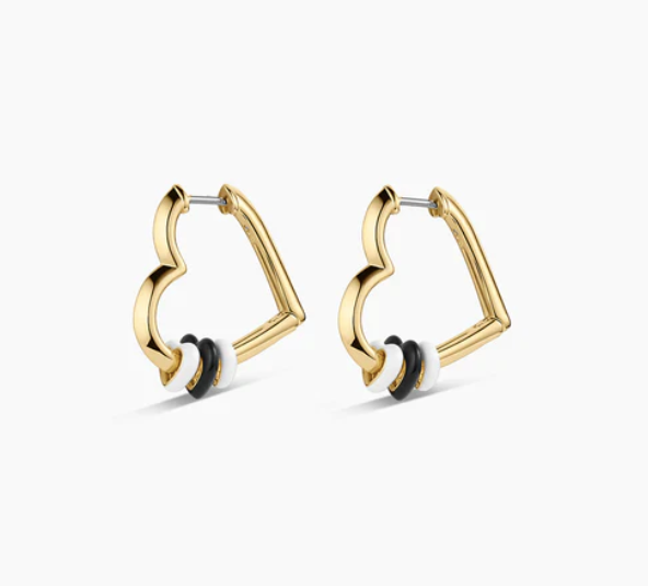Campbell Heart Bead Earrings