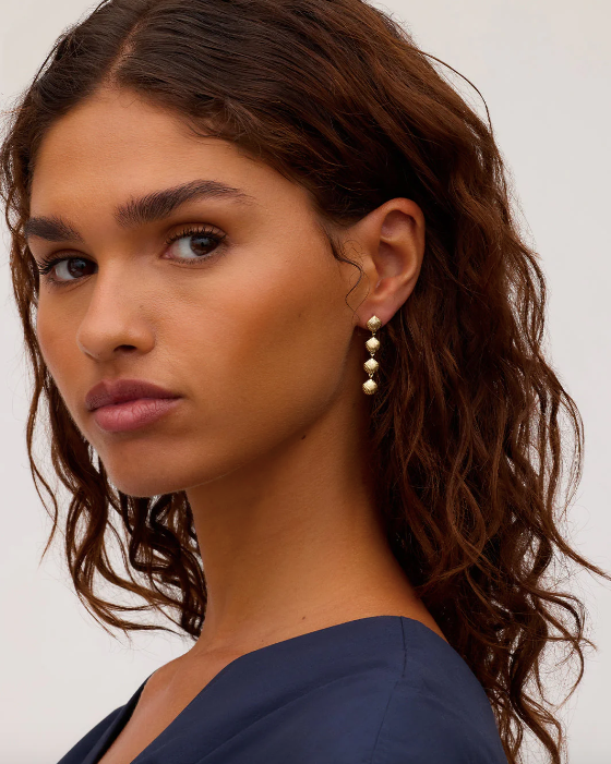 Scallop Mini Drop Earrings