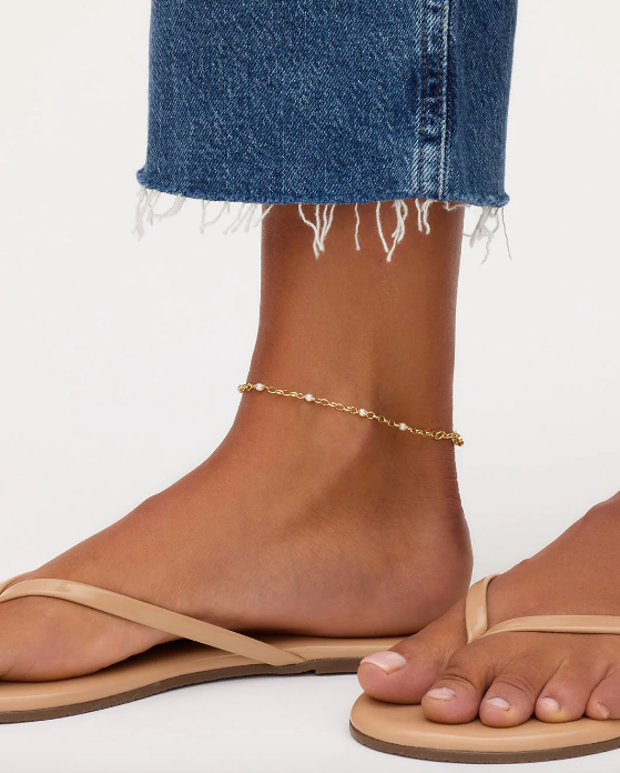 Finley Pearl Anklet