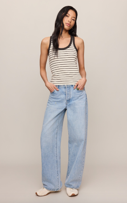 Rowe Striped Scoop Tank