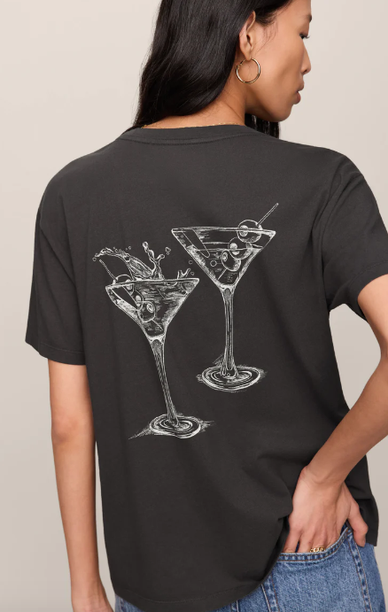 Martini Boyfriend Tee